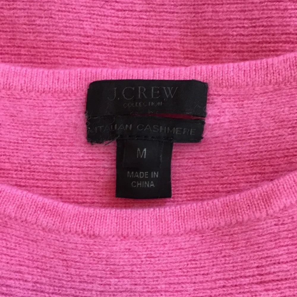 J. CREW | Italian Cashmere Drop Shoulder Sweater
